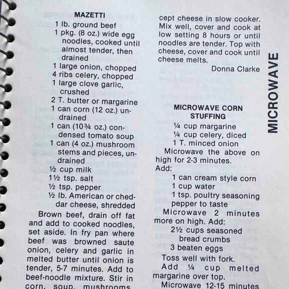 Vintage St. Gabriel’s Goodies Community Cookbook – Spiral Bound – 1980s/1990s - Picture 6 of 11